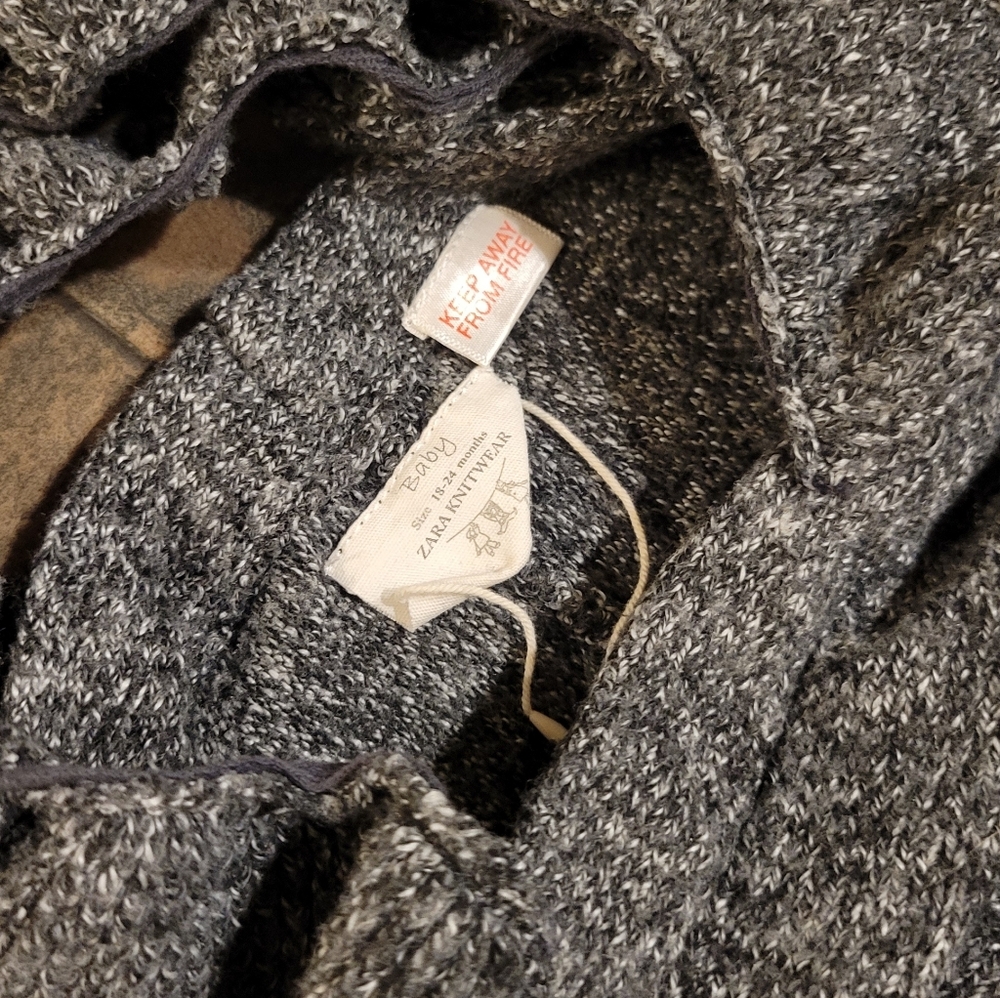 Zara Baby Sweater Overall Dress - Picture 2 of 2